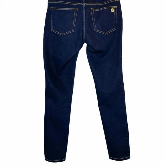 Michael Kors Dark Rinse Skinny Jean - Picture 9 of 16